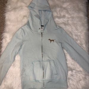 Victoria secret zip up hoodie
